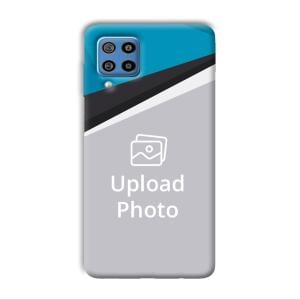 Blue Black Customized Printed Back Cover for Samsung Galaxy F22