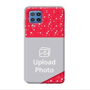 Dark Pink Customized Printed Back Cover for Samsung Galaxy F22