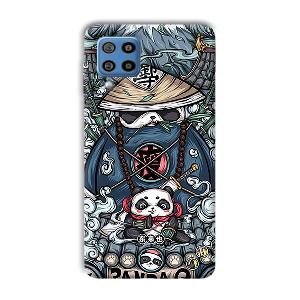 Panda Q Phone Customized Printed Back Cover for Samsung Galaxy F22
