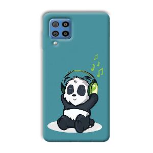Panda  Phone Customized Printed Back Cover for Samsung Galaxy F22