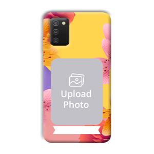 Colorful Flowers Customized Printed Back Cover for Samsung Galaxy A03s