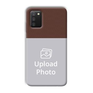 Brown Customized Printed Back Cover for Samsung Galaxy A03s