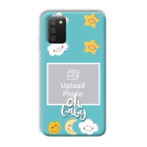 Oh Baby Customized Printed Back Cover for Samsung Galaxy A03s