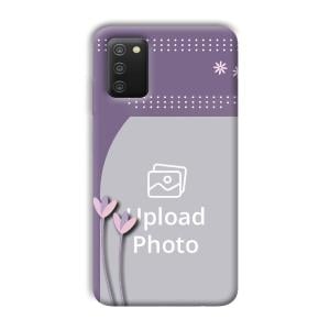 Lilac Pattern Customized Printed Back Cover for Samsung Galaxy A03s
