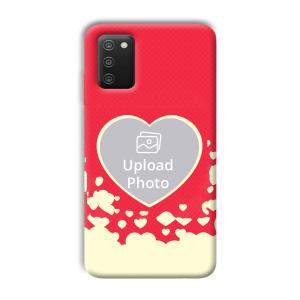 Heart Customized Printed Back Cover for Samsung Galaxy A03s