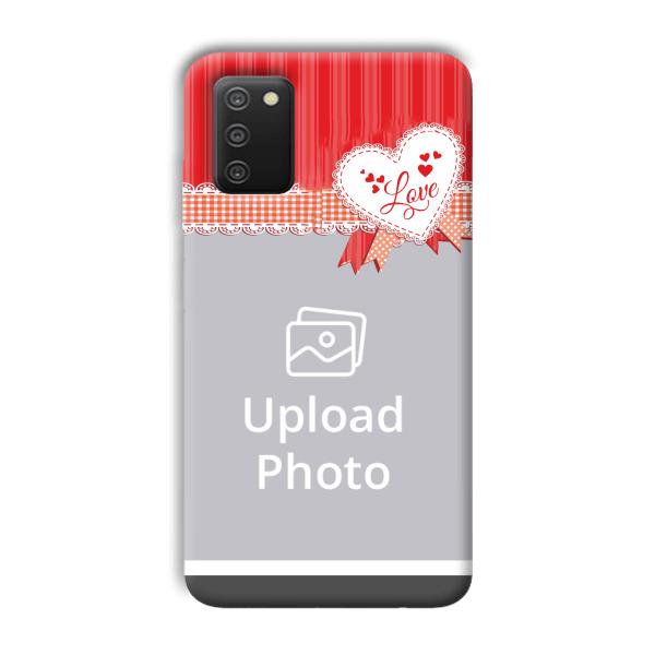 Valentine Customized Printed Back Cover for Samsung Galaxy A03s