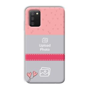 Pinkish Design Customized Printed Back Cover for Samsung Galaxy A03s