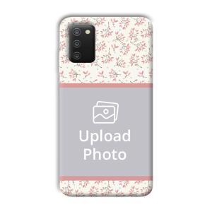 Leafy Design Customized Printed Back Cover for Samsung Galaxy A03s