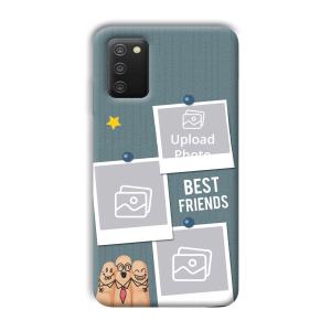 Best Friends Customized Printed Back Cover for Samsung Galaxy A03s