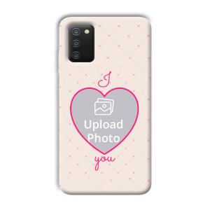 I Love You Customized Printed Back Cover for Samsung Galaxy A03s