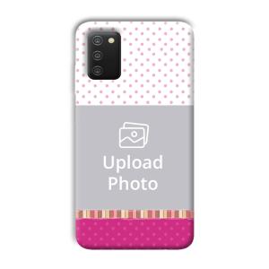 Baby Pink Design Customized Printed Back Cover for Samsung Galaxy A03s