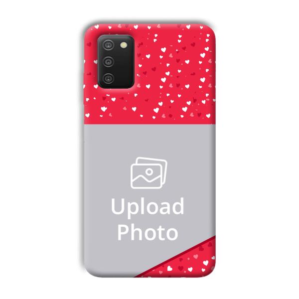Dark Pink Customized Printed Back Cover for Samsung Galaxy A03s