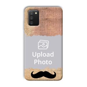 Moustache Customized Printed Back Cover for Samsung Galaxy A03s