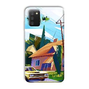 Car  Phone Customized Printed Back Cover for Samsung Galaxy A03s