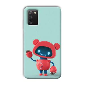 Robot Phone Customized Printed Back Cover for Samsung Galaxy A03s