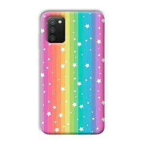 Starry Pattern Phone Customized Printed Back Cover for Samsung Galaxy A03s