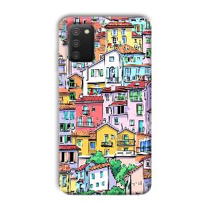 Colorful Alley Phone Customized Printed Back Cover for Samsung Galaxy A03s