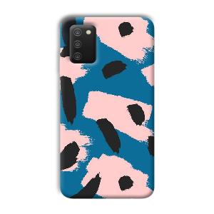 Black Dots Pattern Phone Customized Printed Back Cover for Samsung Galaxy A03s