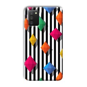 Origami Phone Customized Printed Back Cover for Samsung Galaxy A03s