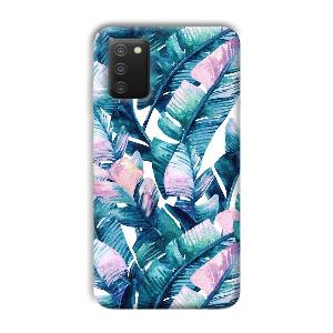 Banana Leaf Phone Customized Printed Back Cover for Samsung Galaxy A03s