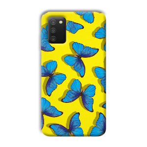 Butterflies Phone Customized Printed Back Cover for Samsung Galaxy A03s