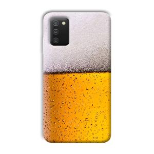 Beer Design Phone Customized Printed Back Cover for Samsung Galaxy A03s