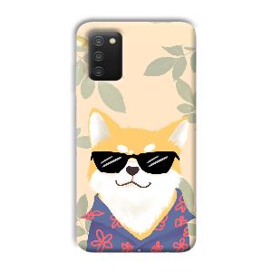 Cat Phone Customized Printed Back Cover for Samsung Galaxy A03s