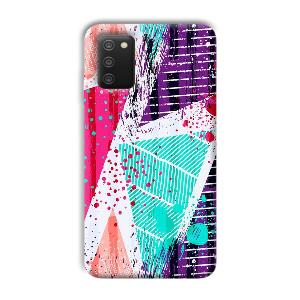 Paint  Phone Customized Printed Back Cover for Samsung Galaxy A03s