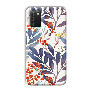 Cherries Phone Customized Printed Back Cover for Samsung Galaxy A03s