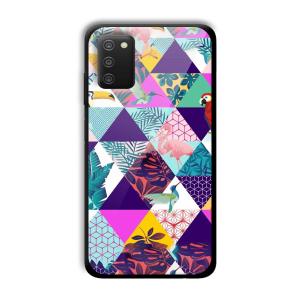 Animal Kingdom Customized Printed Glass Back Cover for Samsung Galaxy A03s