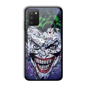 Joker Customized Printed Glass Back Cover for Samsung Galaxy A03s