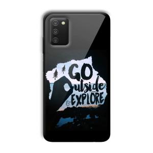 Explore Customized Printed Glass Back Cover for Samsung Galaxy A03s
