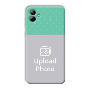 Green Hearts Customized Printed Back Cover for Samsung Galaxy A04