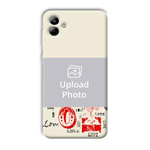 LOVE Customized Printed Back Cover for Samsung Galaxy A04