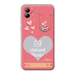Love Birds Design Customized Printed Back Cover for Samsung Galaxy A04