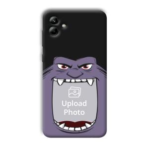 Purple Monster Customized Printed Back Cover for Samsung Galaxy A04