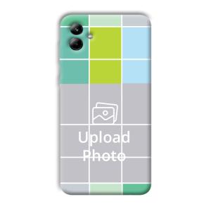 Grid Customized Printed Back Cover for Samsung Galaxy A04