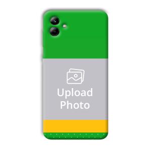 Green Yellow Customized Printed Back Cover for Samsung Galaxy A04