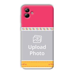 Pink Yellow Customized Printed Back Cover for Samsung Galaxy A04