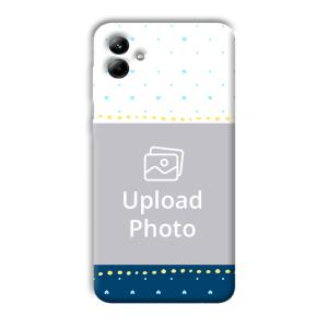 Cute Hearts Customized Printed Back Cover for Samsung Galaxy A04