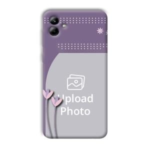 Lilac Pattern Customized Printed Back Cover for Samsung Galaxy A04