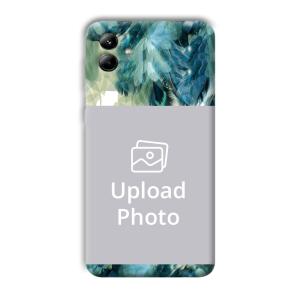 Peacock's Feathers Customized Printed Back Cover for Samsung Galaxy A04