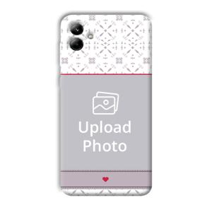Fabric Print Customized Printed Back Cover for Samsung Galaxy A04
