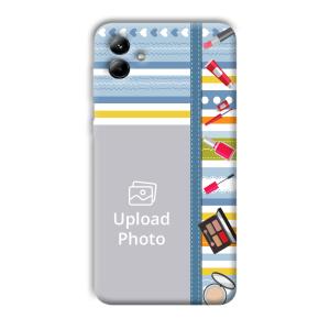 Makeup Theme Customized Printed Back Cover for Samsung Galaxy A04