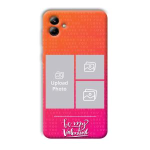 To My Valentine Customized Printed Back Cover for Samsung Galaxy A04