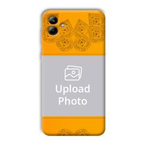 Mehendi Design Customized Printed Back Cover for Samsung Galaxy A04