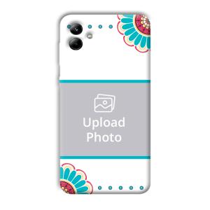 Floral  Customized Printed Back Cover for Samsung Galaxy A04