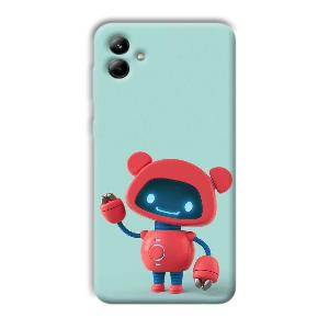 Robot Phone Customized Printed Back Cover for Samsung Galaxy A04