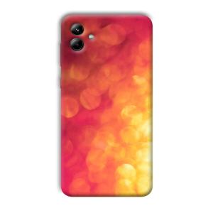 Red Orange Phone Customized Printed Back Cover for Samsung Galaxy A04