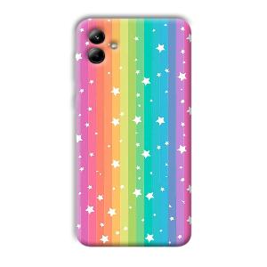 Starry Pattern Phone Customized Printed Back Cover for Samsung Galaxy A04